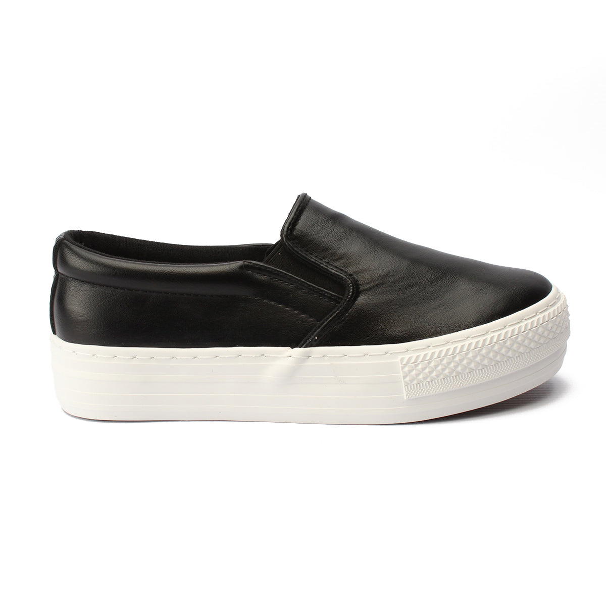 Slip On Platform Sneaker Black – Savoy