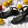 Diamante Sandals | Black