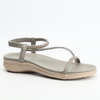 Diamante Sandals | Grey