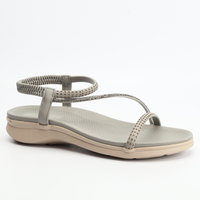 Diamante Sandals | Grey