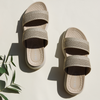 Two Band FlyKnit Sandals | Gold